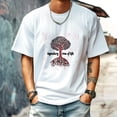thumbnail image 4 of Men's Short Sleeve Graphic T shirt Collection Retro Style Summer New Fashion Trend Sports Shirt Medium, 4 of 5
