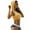 Yellow, variant on Darzheoy Sports Bras for Women Workout Tank Tops For With Hood Sexy Slim Tight Lifting Push Up Sleeveless Vest Sportswear Coverups Vest S