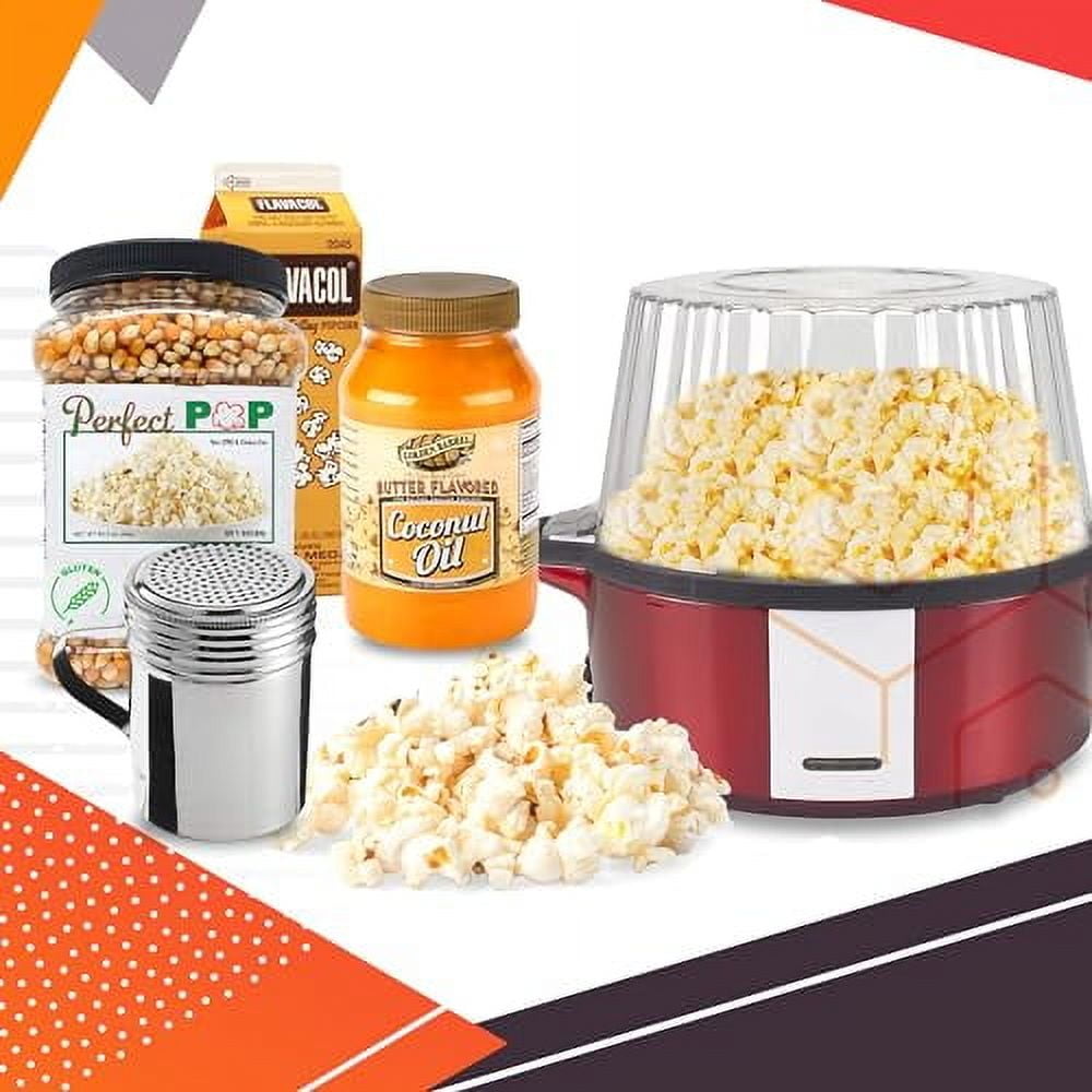 Perfectware Movie Night Popcorn Set (Popcorn Kernels, Salt, Oil and Shaker)