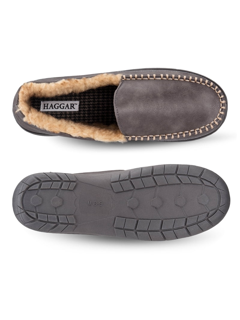 Haggar Mens Venetian Moccasin Slipper with Memory Foam  display picture 1