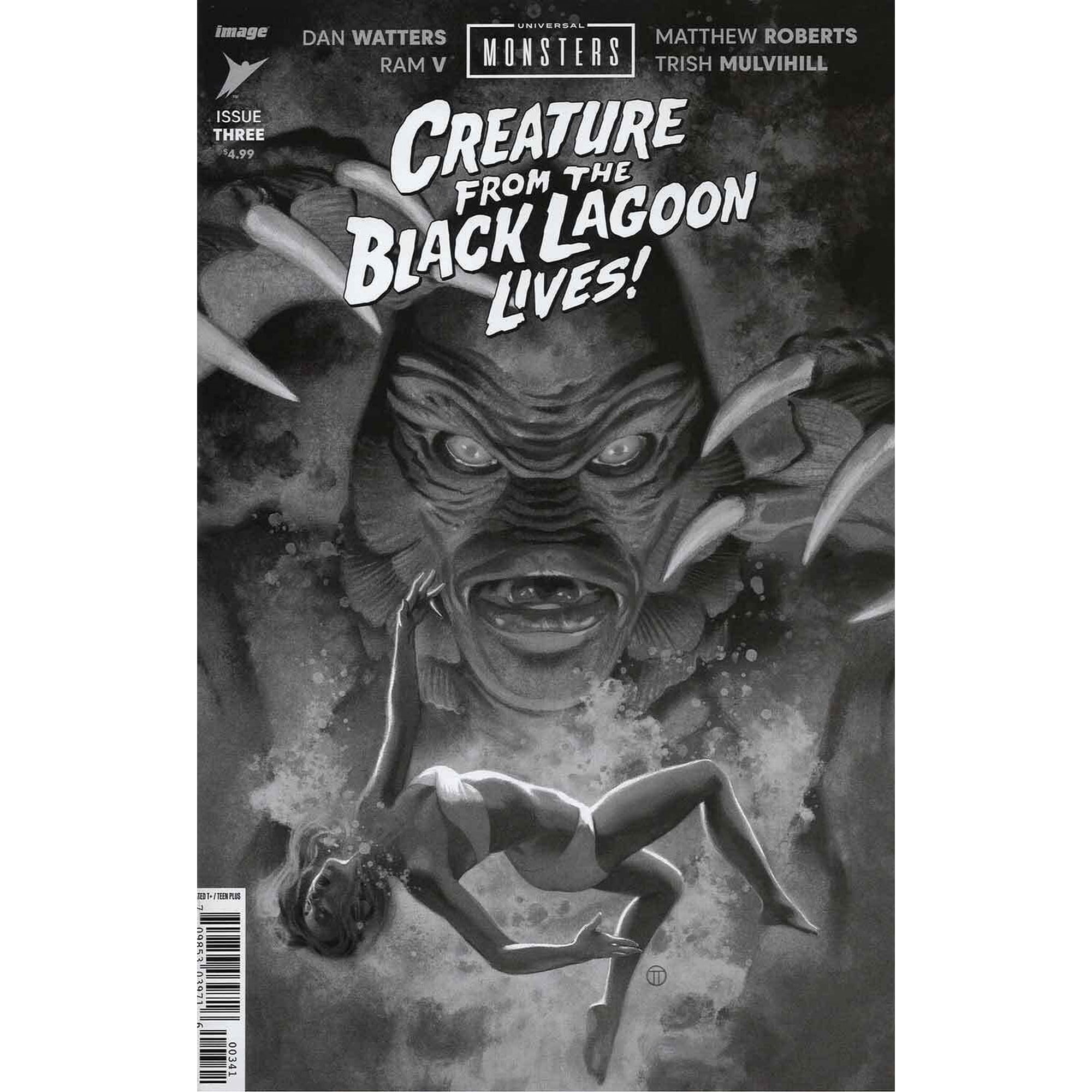 Universal Monsters: Creature From the Black Lagoon Lives! #3D VF ; Image Comic Book