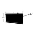 thumbnail image 3 of 6" H x 12" L Black C-Channel, 3 of 4