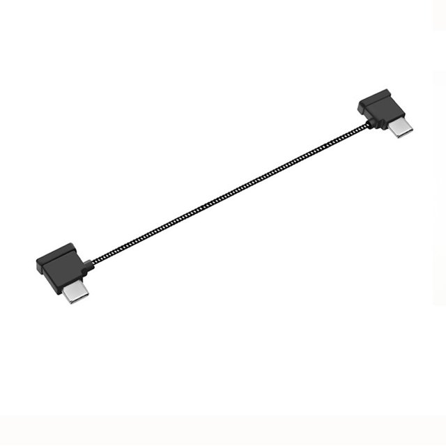 Remote Controller Data Transfer Cable, Short Connection Cord for Mobile Device Linking, Essential Accessory for Live View And App Control During Drone Operation