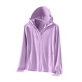 thumbnail image 5 of Women's UPF 50+ Swim Cover Up Sun Protection Hoodie SPF Lightweight Jacket Long Sleeve Beach Ups for Women, 5 of 8