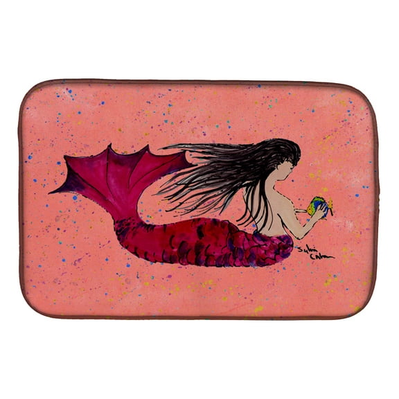 Mermaid Dish Drying Mat
