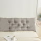 thumbnail image 4 of Cojín de cabecera para dormitorio, respaldo de cama, tatami, paquete suave, cama, sofá, cabecero de fibra de poliéster, colchón, 4 of 6