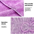 thumbnail image 3 of Bathroom Accessories Women Hydrophilic Coral Velvet Quick Drying Dry Turban Shower Cap Wrap Head Towel Cap Hair Drying Wrap Towel YELLOW, 3 of 8
