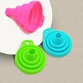 thumbnail image 4 of PEACNNG Silicone Collapsible Funnel Portable Funnels For Fuel Hopper Beer Oil Kitchen Accessories Tools, 4 of 4