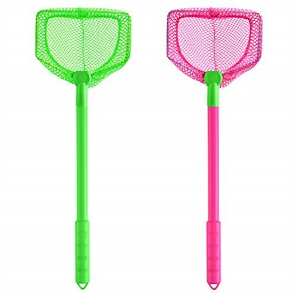 coopay 2 pieces kids fishing nets bug net kids beach toys nets catch