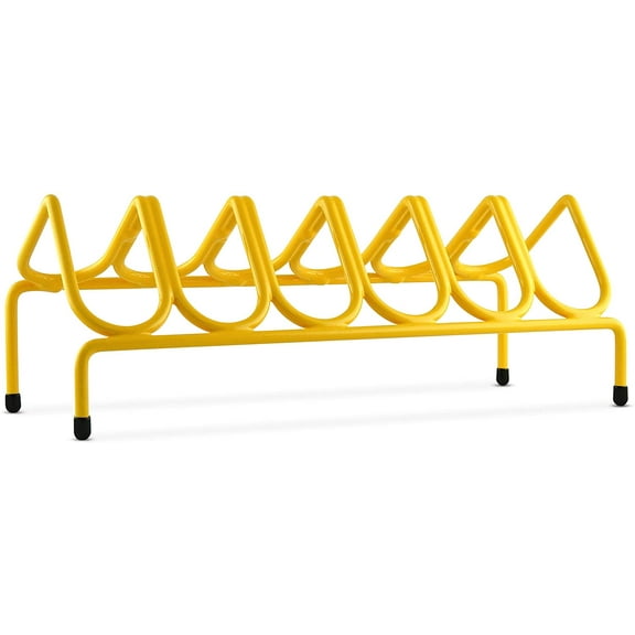 VR6 Versatile Handgun & Pistol Rack (Holds 6 Guns) Golden Yellow