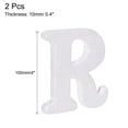 thumbnail image 2 of Unique Bargains Foam Letters R Letter EPS White Polystyrene Letter Foam 100mm/4 Inch for Crafts, Party Decoration, Pack of 2, 2 of 6