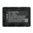 thumbnail image 5 of Replacement Battery for Panasonic HC-V110,HC-V110G,HC-V110GK,HC-V110K,HC-V110P,HC-V110P-K,HC-V130K,HC-V201,HC-V201K,VW-VBY100,3.7V/850mAh, 5 of 5