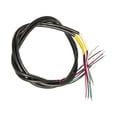thumbnail image 1 of 2 cables de conexión para guitarras eléctricas, 45 cm (17,72 pulgadas), revestimiento de PVC versátil, cables para pastillas con reducción de ruido, r, 1 of 8
