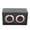 Black, variant on Nieyigj Wooden Tweeter Speaker HiFi Lossless Sound Passive Wooden Treble Speaker 35W 6 Ohms, 6.3x3.5x3 inches / 16x9x7.6 cm Home Theater High Fidelity Audio Compensation Box - Wood Grain