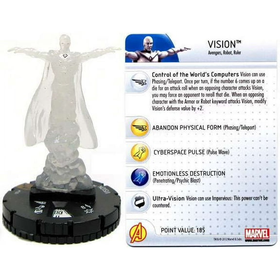 Marvel HeroClix Chaos War Single Figure Vision #100
