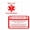 White, variant on Bariatric Card for Restaurants, Special Menu Request Card, Portion Control Restaurant Request for Bariatric or Gastric Sleeve Patients, Wallet Sized, Set of 2 Cards (2, Red, 3.375in x 2.125in)