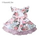thumbnail image 3 of Minnieouse Ropa de vestir para desfile de fiesta de flores de verano para niñas pequeñas y bebés conjuntos de ropa rosa 110cm, 3 of 6