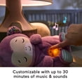 thumbnail image 4 of Fisher-Price Soothe N Snuggle Purple Monkey Baby Toy & Sound Machine with Breathing Motion, 4 of 6