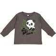 thumbnail image 3 of Inktastic My Great Aunt Loves Me- cute panda Boys or Girls Long Sleeve Toddler T-Shirt, 3 of 5