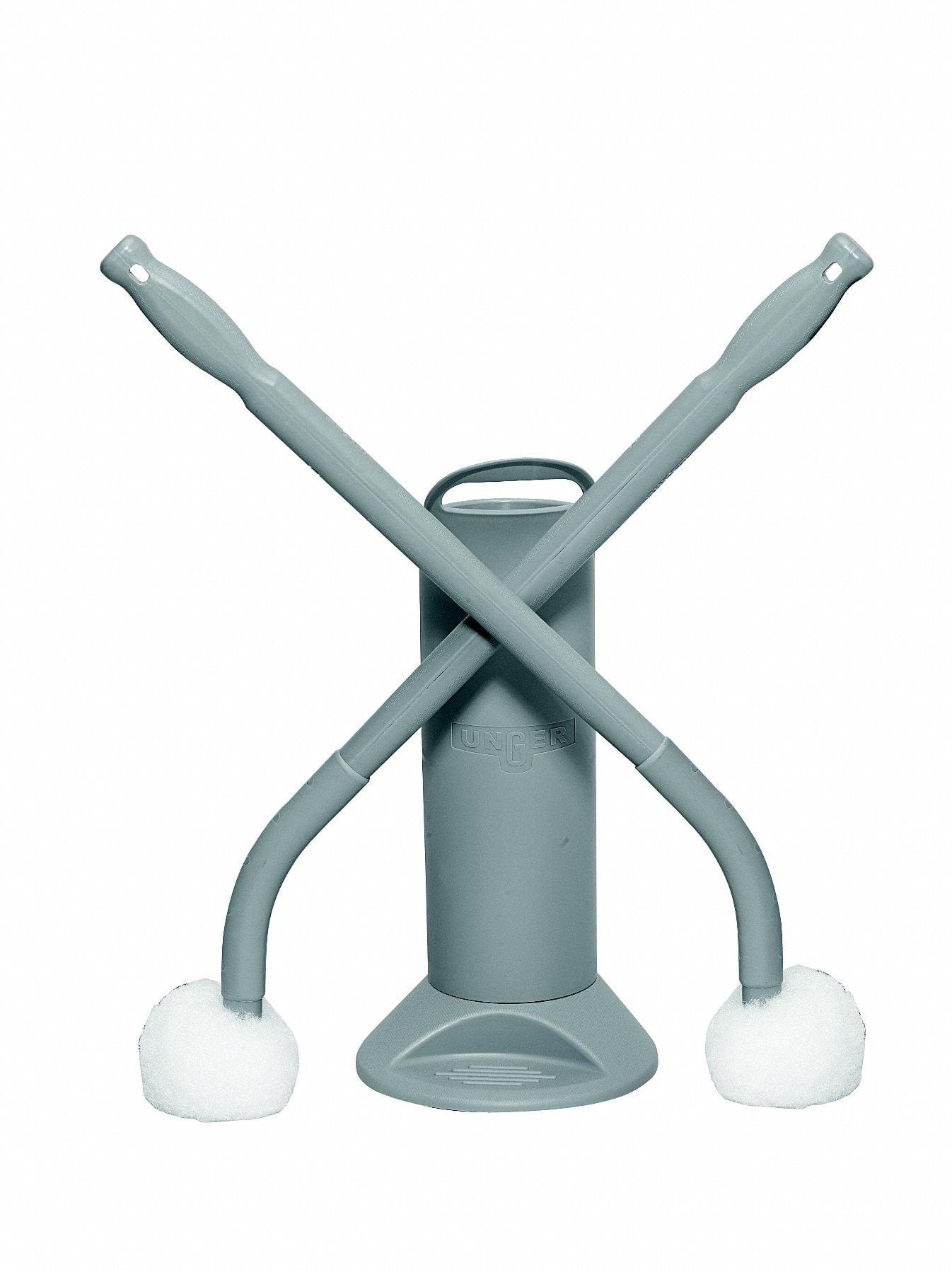 UNGER BSWHR Toilet Bowl Mop Kit,Polyester,22-1/2" 