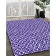 thumbnail image 3 of Ahgly Tapis Rectangulaire Lavable en Machine Mauve Violet, 3 Pieds x 5 Pieds, 3 of 7