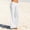 White, variant on Outfmvch gauze pants women Gaucho Pant Women's Culottes Paper Bag Pants Gauze Drawstring Womens Embroidered Linen Pants Lace Side Summer Beach Pants Linen Beach Pants Barrel Pants Women Black L