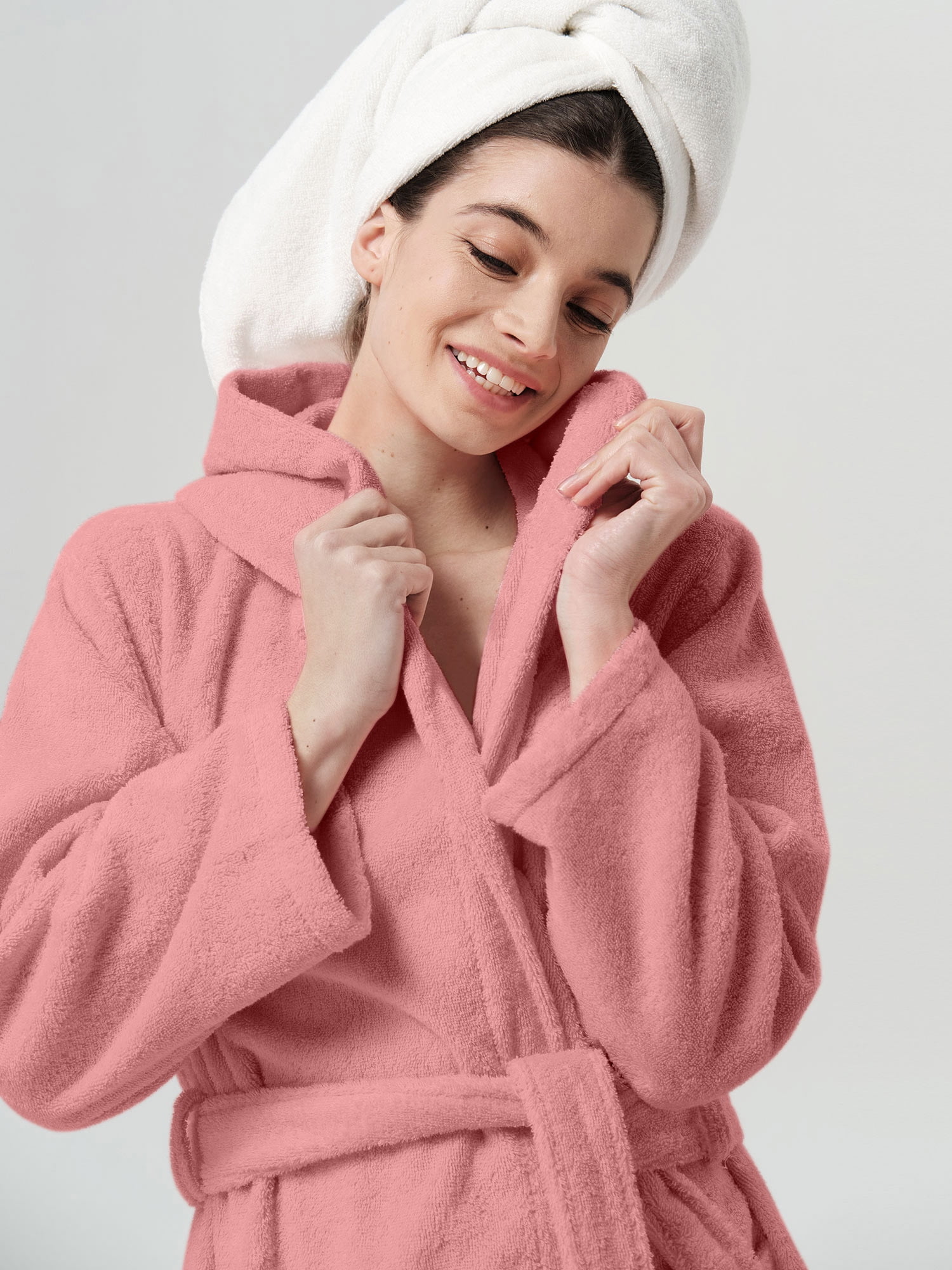Mens Towelling Bathrobe 100% Cotton Terry Cloth Towel Dressing Gown Wrap  Robe | eBay