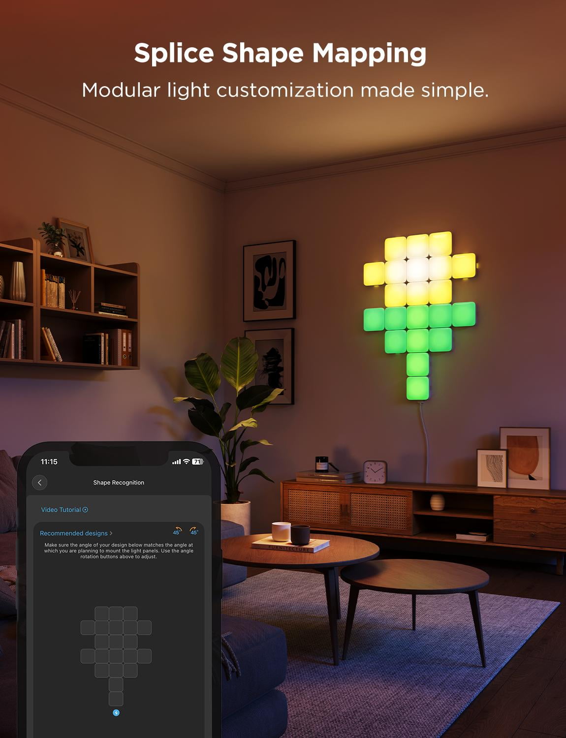 Govee Mini Panel Lights 20 packs