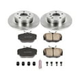 thumbnail image 3 of Power Stop Rear Stock Replacement Brake Pad and Rotor Kit KOE6152, 3 of 8