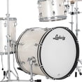 thumbnail image 4 of Ludwig NeuSonic 3-Piece Downbeat Shell Pack With 20" Bass Drum Silver Silk, 4 of 5