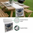 thumbnail image 5 of Black Blue Graduation Hat Table Runner - 72 Inch Long, Kitchen Dining Table Runner Dresser Scarves, Funny Words Farmhouse Decor for Coffee Tables Wedding Party Banquet, 5 of 8