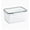 A, variant on Rirozkan Storage Containers with Lids, 3 Pack Stackable Fridge Organizer Bins with Colander, Plastic Vegetable Fruit Keeper for Berry Lettuce