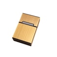 thumbnail image 1 of Caja de aleación de aluminio caja reutilizable liviano de almacenamiento de bolsillo anti-squerey contenedores accesorios de contenedor regalos de viaje dorado Methold HA010086-01B, 1 of 6