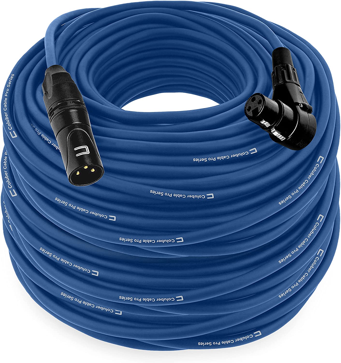 Coluber Cable - Balanced XLR Cable Male to Right Angle Female - Audio ...