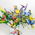 thumbnail image 2 of Berfutall-Artificial Feather 3D Butterfly Party Decorations Set of 12 Color Ornaments for Christmas Tree(C)…, 2 of 15