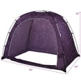thumbnail image 3 of Indoor Bed Tent Privacy Canopy for Twin Bed with Carry Bag, Pop Up Bed Shelter for Kids and Adults, 3 of 11