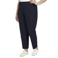 thumbnail image 3 of Alfred Dunner Womens Plus-Size Classic Allure Fit Proportioned Pant With Elastic Comfort Waistband, 3 of 4