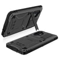 thumbnail image 2 of Funda protectora R-JUST impermeable, a prueba de golpes y polvo, de metal y silicona con soporte (negra) para Samsung Galaxy A32 4G, 2 of 4