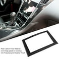 thumbnail image 4 of Navigation Trim,Carbon Fiber Car Navigation Screen Frame Trim Cover Fit For  Q50/Q60 2013-2019, 4 of 8