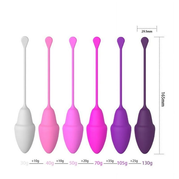 Kegel Balls,Silicone Shrinkage Ball Female kegel Vaginal Dumbbell Exercise Private Parts Tight Adult Supplies Portable