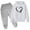j160-White, variant on LIIPEE Autumn Winter Outfit Sets For Girls Heart Print Long Sleeve Oversized Pullover Hoodies Solid Color Sweatpants 2 Piece Set Kids Casual Comfortable Cute Outfits,5-6 Years