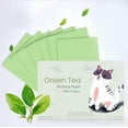 thumbnail image 1 of KICHKER Green Tea Oil Blotting Sheets 100 Pcs for Oily Skin Shine Control Ref: 3571, 1 of 5