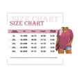 thumbnail image 4 of TIYOMI Plus Size Henley Shirts Womens Buttons Up Summer Tops Short Sleeve 2x Tunics Pink Purple Henley Crewneck Tees Casual Blouses 2XL 18W 20W, 4 of 4