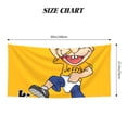 thumbnail image 2 of Lsque Sml Jeffy Pattern Microfiber Bath Beach Towel Silver Fox Velvet Beach Towel Oversized Quick Dry Absorbent for Pool Swimming Bathroom 27.5x55in, 2 of 5