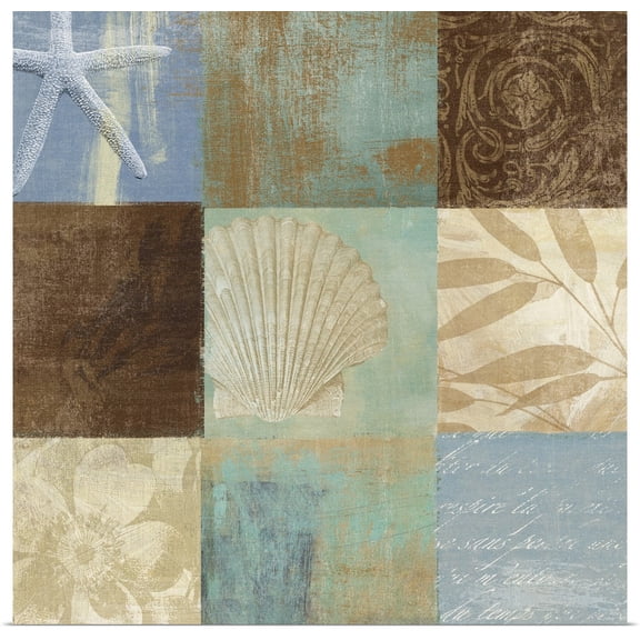 Great BIG Canvas | Rolled Veronique Charron Poster Print entitled Mosaic Spa I