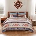 thumbnail image 2 of Greenland Home Fashions Cheyenne Spirit Southwestern Boho Quilt Set, 3-Piece Full/Queen, 2 of 6
