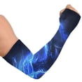 thumbnail image 2 of ALAZA Cool Dragon with Flames UV Sun Protection Arm Sleeves UPF 50+ Compression Cooling Sleeve 1 Pair, 2 of 7