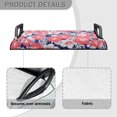 thumbnail image 4 of Renewold Golf Cart Seat Cover Soft Golf Blanket Accessories Suitable for EZGO Yamaha Club Cars and More 2-Seat Golf Cart, Tropical Hibiscus Pink Blue, 4 of 5