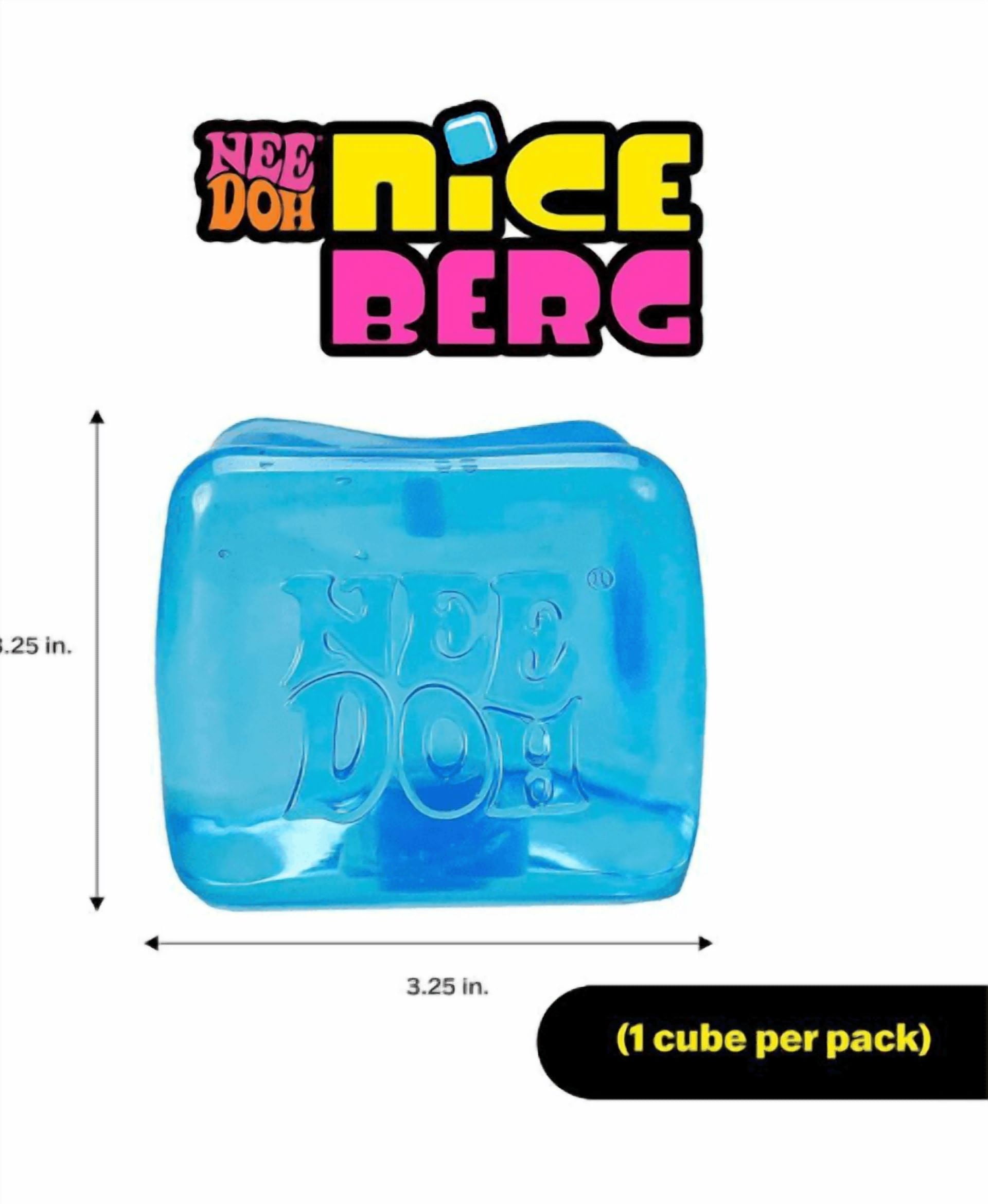 Nee Doh Nice Berg, 1 large big blue