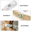 thumbnail image 3 of FENGGUIQU 2 Pcs Barrettes à Queue de Cheval Design Rétro Accessoires Confortables, 3 of 6